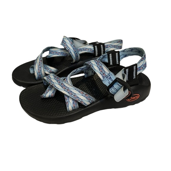 CHACO Z2 CLASSIC Sandals Womens 37 US 6 Blue Outdoor Hiking Water Sandals - Picture 2 of 9